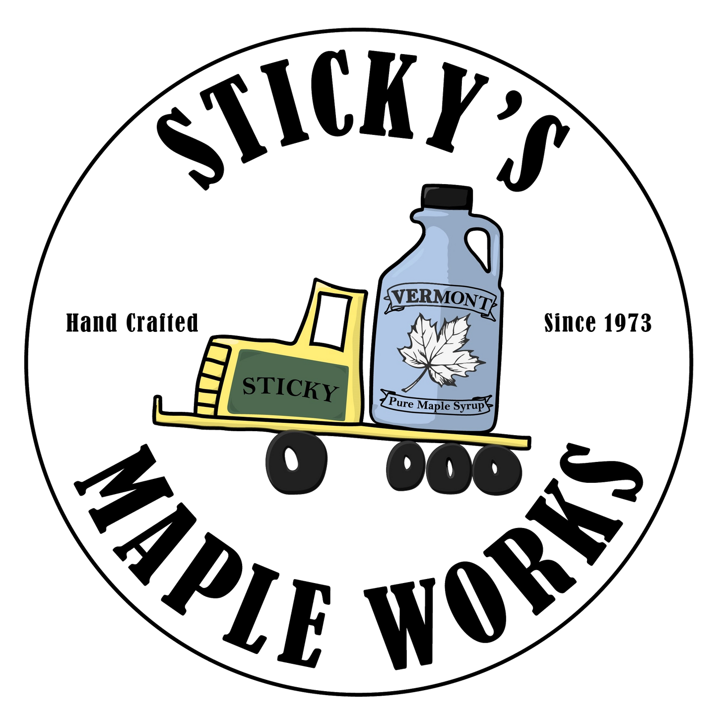 5 Gallon Bulk - Grade A Dark Robust Organic Vermont Maple Syrup