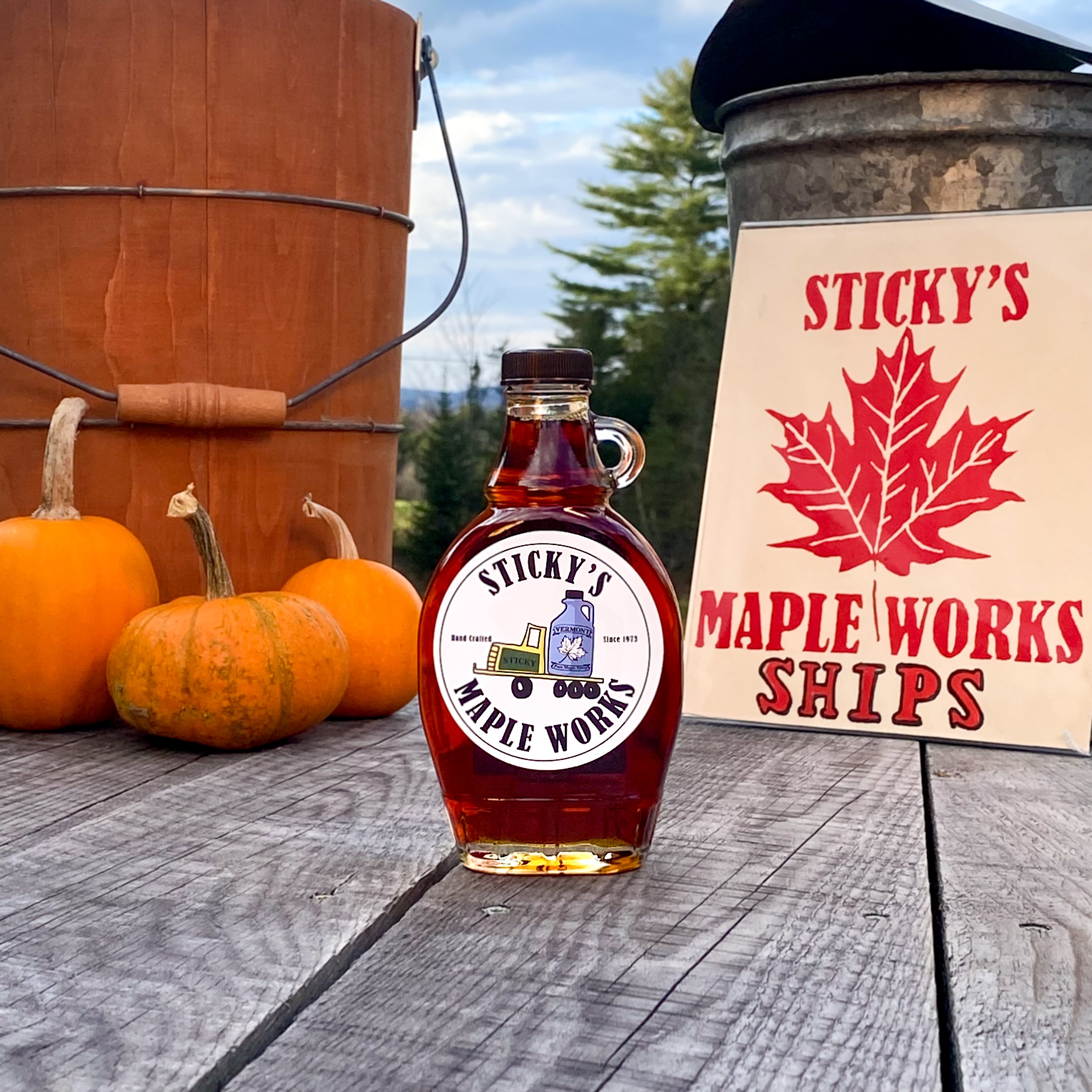 Small Sticky Pitcher Sticky's Maple Works