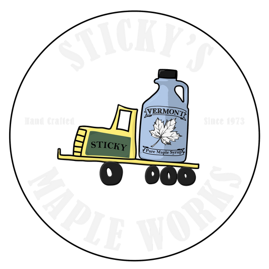 5 Gallon Bulk - Grade A Dark Robust Organic Vermont Maple Syrup